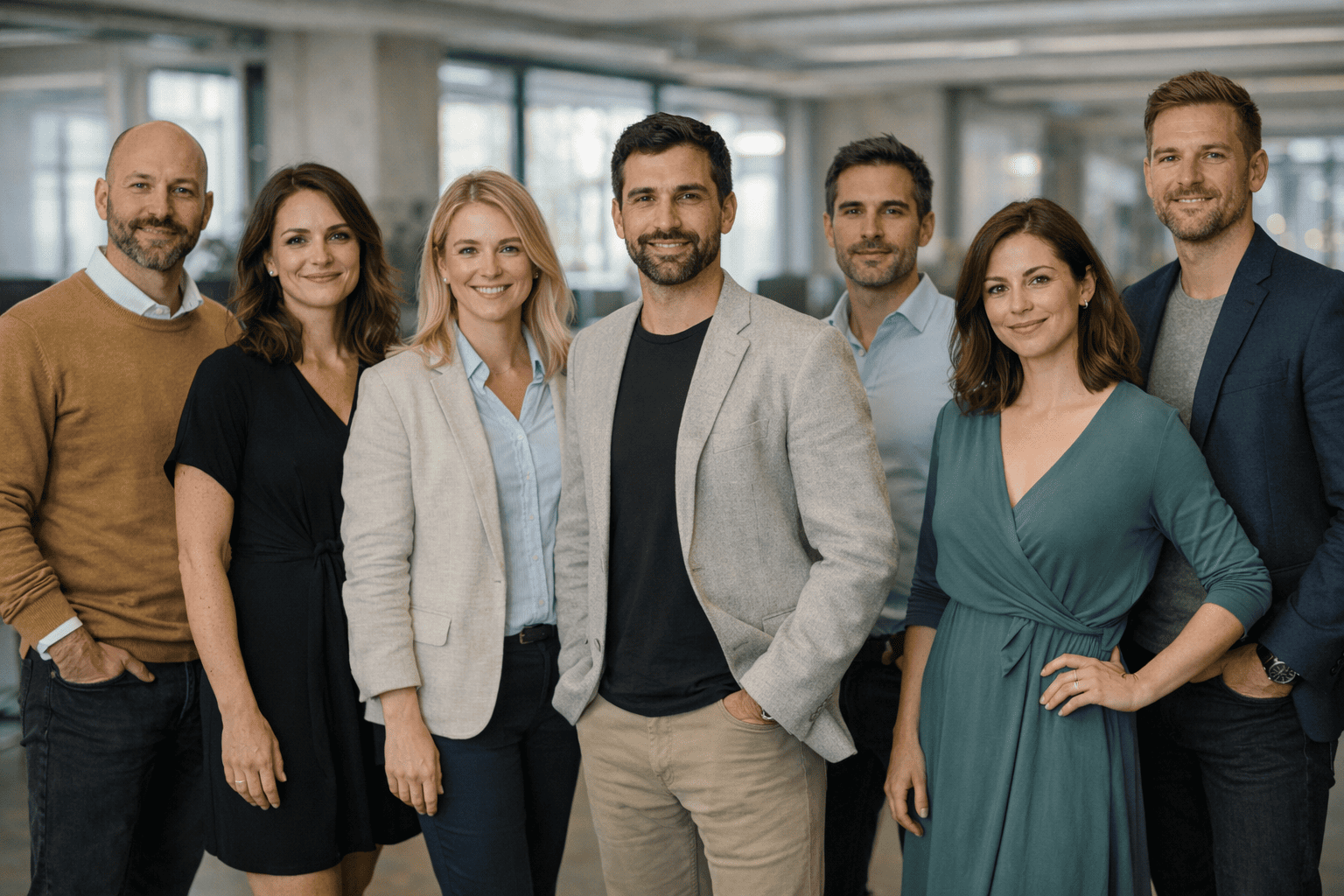 Team working on AI trading platform — Bistech AI